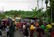 Napak Tilas Misi Katolik Diawali Dengan Pengantaran Arca Bunda Maria