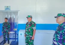 Danrem Jazirah Onim Tinjau Dapur Gizi Pegunungan Arfak