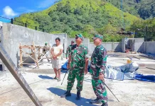 Danrem Jazirah Onim Tinjau Lahan Koperasi Merah Putih