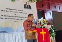 Bupati Fakfak Luncurkan Kurikulum Katekesasi GPI Papua Resmi