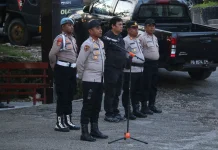 Personel Gabungan Amankan Malam Takbiran Idul Adha 1447 H di Fakfak