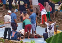 Penyembelihan Hewan Kurban Hari ke Dua Masjid Agung