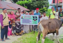 AFKN Tebar Kurban hingga Pelosok Kabupaten Fakfak Papua