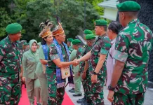 Pangdam Kasuari Tekankan Profesionalisme Prajurit saat Kunjungan