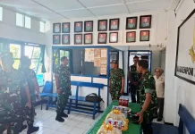 Pangdam XVIII/Kasuari Puji Kedisiplinan dan Kinerja Personel Subdenpom Fakfak
