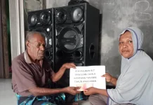 Dana Kampung Cair, RT Langsung Salurkan BLT Warga
