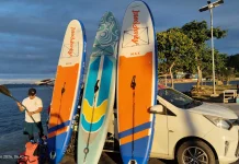 Wahana Paddle Board Hadir, Lengkapi Wisata Pantai Reklamasi Fakfak