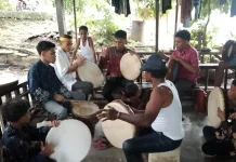 Pemuda Cengkeh Tiga Intensif Latihan Tifa Sawat Rutin