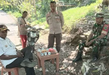 Kolaborasi Tiga Pilar Jaga Stabilitas Kamtibmas di Kelurahan Danaweria