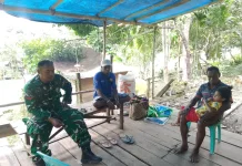 Babinsa Kramongmongga Dorong Pemanfaatan Lahan Tidur untuk Kesejahteraan Warga