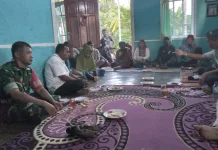 Babinsa Danaweria Perkuat Sinergi Dukung Program Strategis Pemerintah