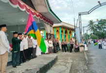 Personel Kodim 1803/Fakfak Meriahkan Pawai Ta’aruf Tahun Baru Islam