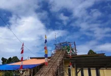 Persiapan Pemancangan Tiang Alif Gubah Masjid Terus Dimatangkan Warga