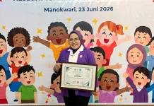 TP Posyandu Fakfak Raih Penghargaan Transformasi Pelayanan Dasar