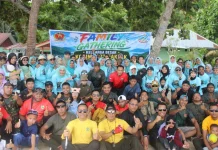 Family Gathering Jadi Ajang Pererat Kebersamaan Keluarga Besar Kodim 1803/Fakfak