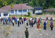 Babinsa Fakfak Motivasi Peserta BLK Bangun Karakter Disiplin