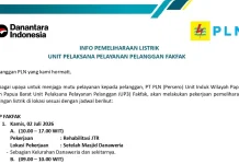 Demi Keandalan Listrik, PLN Jadwalkan Pemeliharaan Jaringan di Fakfak