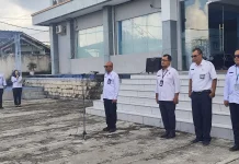 Kepala RRI Fakfak Apresiasi Disiplin Pegawai Ikuti Apel Senin Pagi Rutin
