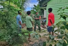 Babinsa Sekban Ajak Warga Manfaatkan Lahan Kosong Demi Ketahanan Pangan Keluarga