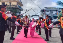AKBP Naim Ishak disambut Hangat Keluarga Besar Polres Fakfak