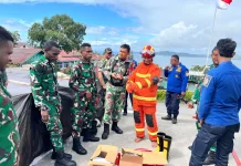 Dandim Fakfak Tekankan Kesiapsiagaan Personel Hadapi Kebakaran