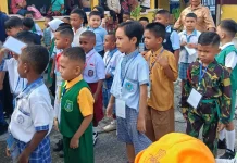 MPLS SD Negeri 1 Fakfak Tanamkan Karakter dan Adaptasi Siswa Baru