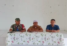 Babinsa Hadiri Rapat Persiapan HUT Kemerdekaan RI Bersama Pemerintah Distrik