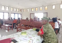 Koramil Fakfak Barat Dukung Pembentukan Panitia HUT Kemerdekaan RI Ke-81