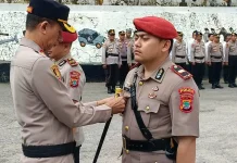 Kasat Resnarkoba Polres Fakfak Resmi Berganti, Ini Pesan Kapolres AKBP Naim Ishak