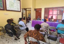 Babinsa Hadiri Rapat Persiapan Lomba dan Paskibra HUT Kemerdekaan
