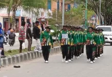 Gerak Jalan Indah, Disbun Fakfak Gaungkan Pala Unggul dan GERTAK