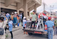 BLK Fakfak Tampilkan Program Pelatihan dalam Karnaval Kemerdekaan RI ke 81