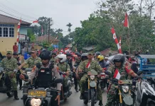 Semarak HUT RI, BMP Fakfak Gelar Pawai dan Napak Tilas