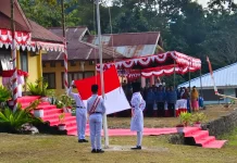 Distrik Fakfak Barat Gelar Upacara HUT Kemerdekaan RI Ke-81