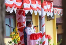 Kepala Distrik Fakfak Barat Soroti Partisipasi Warga Upacara Kemerdekaan
