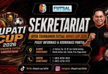 Open Tournament Futsal Bupati Cup 2026 Segera Digelar di Fakfak