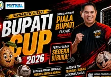 Ratusan Juta Rupiah Diperebutkan di Open Tournament Futsal Bupati Cup 2026