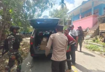 , Sinergi TNI-Polri Hadir Jaga Kamtibmas di Kramamongga, jelang HUT RI ke-81