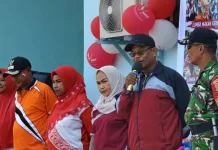Distrik Pariwari Tutup Semarak Kemerdekaan Dengan Beragam Lomba