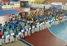 Taekwondo Binaan Kodim 1803/Fakfak Tampil di Kejuaraan Pelajar se Papua Barat