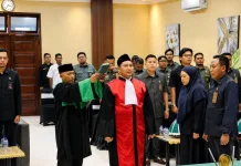 Pengambilan Sumpah Wakil Ketua PN Fakfak Berlangsung Khidmat