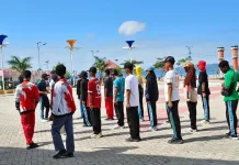 SMA Negeri 1 Fakfak Intensif Latihan PBB Jelang Lomba