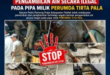 Satpol PP Tertibkan Praktik Pengambilan Air Ilegal di Fakfak