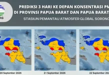 Kulitas Udara Diprediksi Sangat Tidak Sehat, Fakfak Masuk Zona Merah