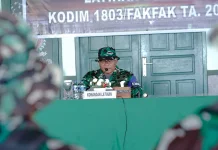 Hadapi Ancaman Karhutla, Korem 182/JO Gelar Latposko di Fakfak