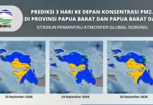 Kualitas Udara Fakfak Diprediksi Tidak Sehat Selama Tiga Hari