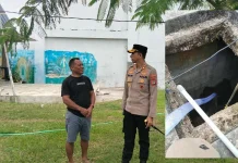 Kapolres Fakfak Pastikan Kebutuhan Air Gereja Santo Yosep Terpenuhi