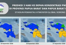 Prediksi Kualitas Udara: Fakfak Masuk Kategori Sedang 25–27 September
