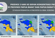 BMKG Prediksi Kualitas Udara Fakfak Sedang Tiga Hari ke Depan