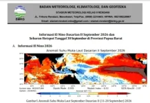 Kabupaten Fakfak Jadi Wilayah dengan Hotspot Tertinggi di Papua Barat